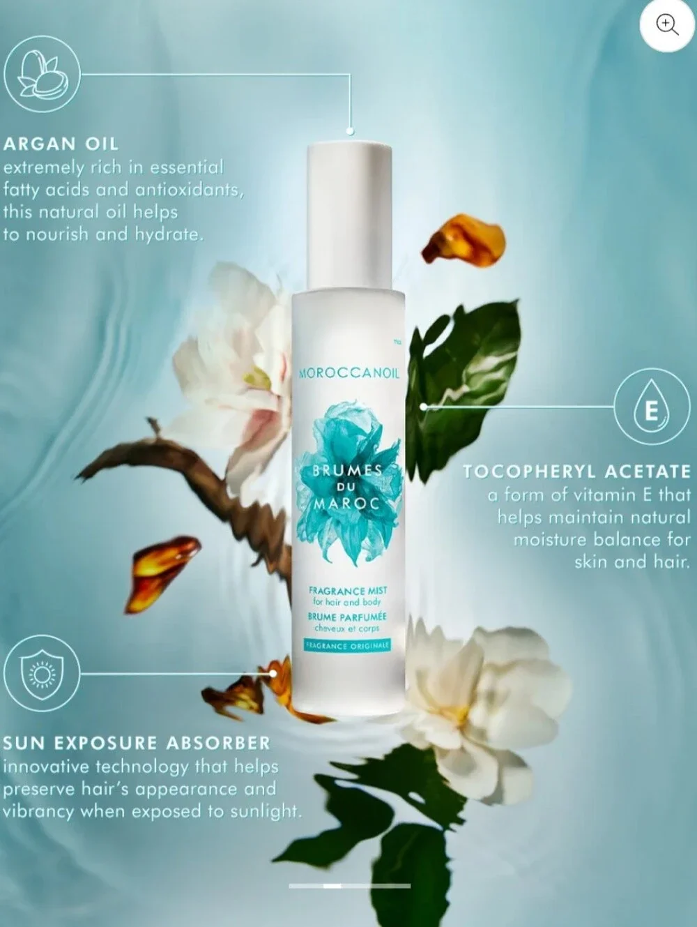 Moroccanoil 🌺Brumes du Maroc Oil Mist 🌞 3.4 OZ 🫒 BRAND NEW